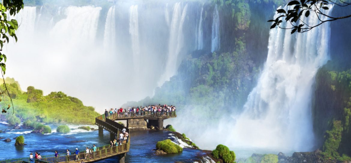 wodospadu Iguaçu (Iguazu) w Brazylii